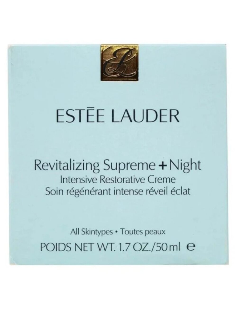 ESTEE LAUDER Revitalizing Supreme + Night Intensive Restorative Cream 1.7 oz 50m